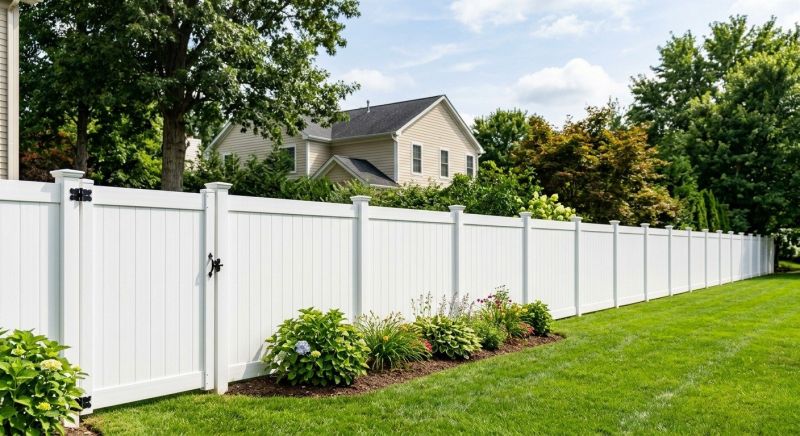 PVC Fence Installation in Wilmington, NC