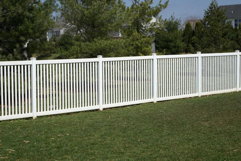White PVC Fence Installation in Wilmington, NC
