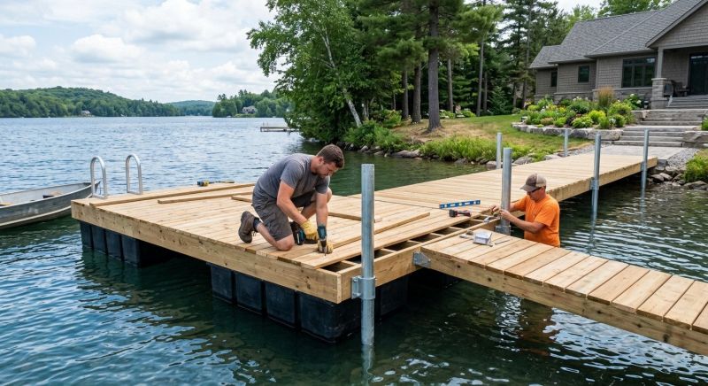 Dock Enlargement in Alpharetta, GA