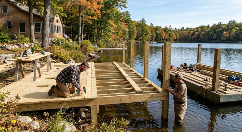Dock Enlargement in Alpharetta, GA