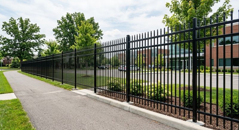 Metal Fence Installation in Alpharetta, GA
