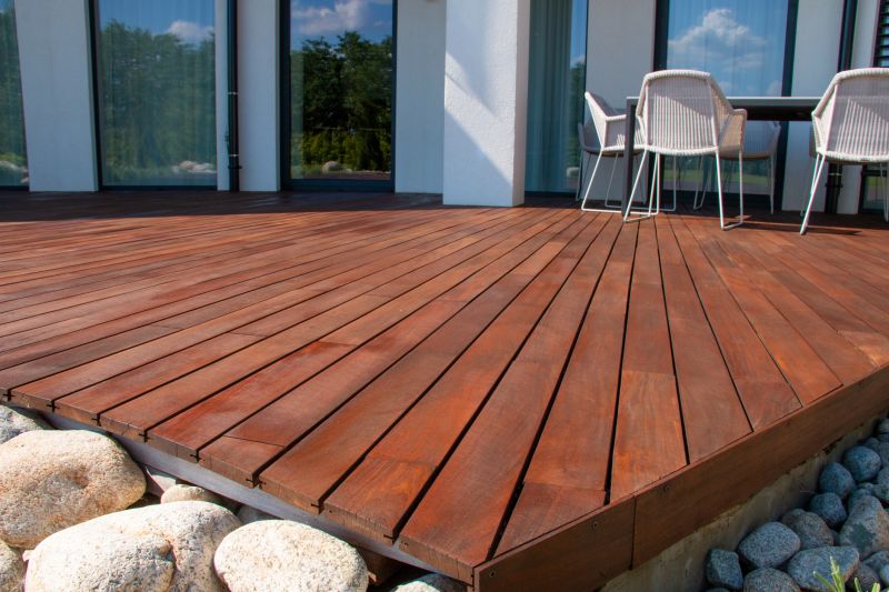 Restored Wooden Deck Surface